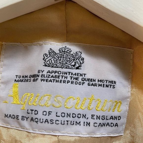S Aquascutum Aqua 5 Trench Coat - Picture 8 of 11